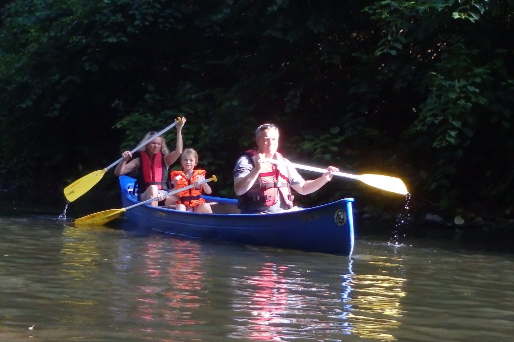 Kanu-Tour auf der Wupper