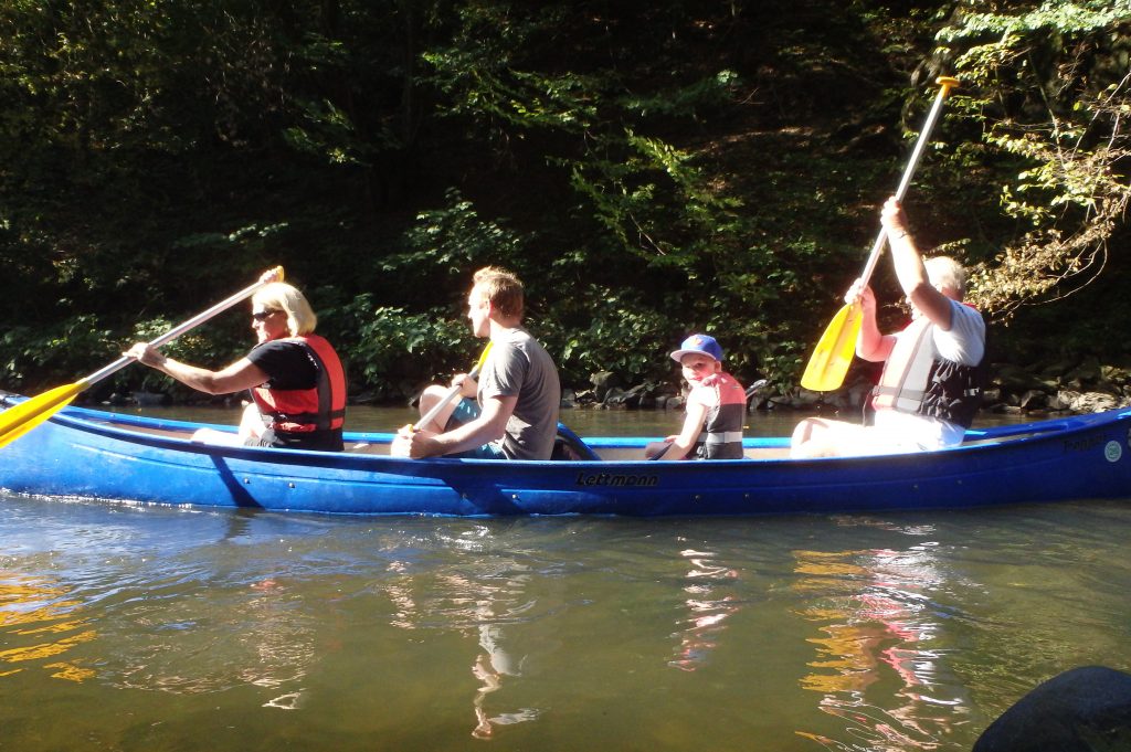 Kanu-Tour auf der Wupper