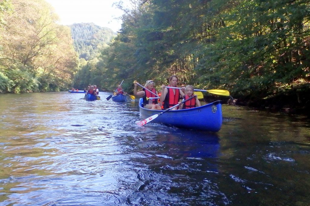 Kanu-Tour auf der Wupper