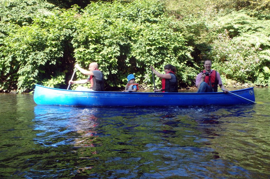 Kanu-Tour auf der Wupper