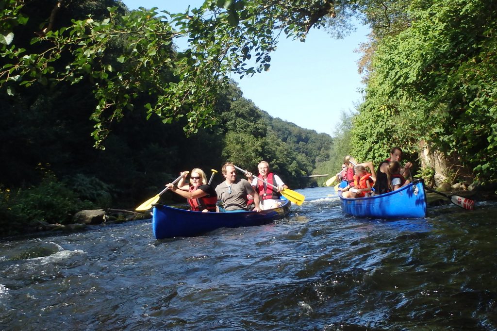 Kanu-Tour auf der Wupper