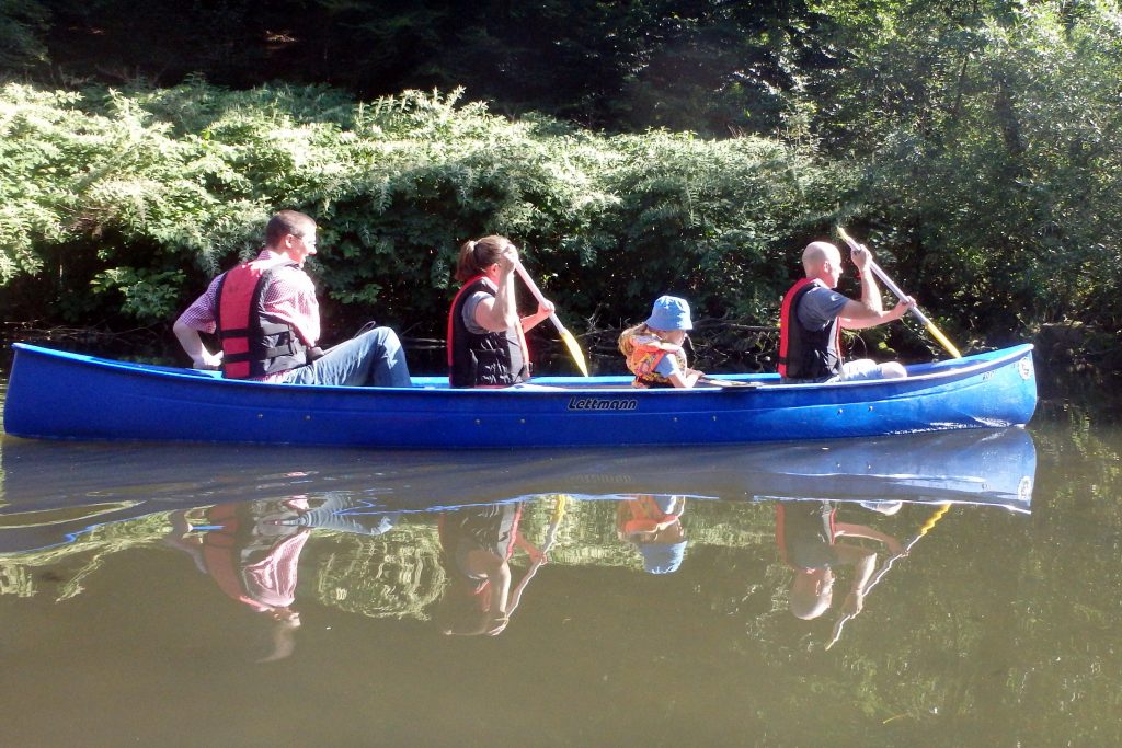 Kanu-Tour auf der Wupper