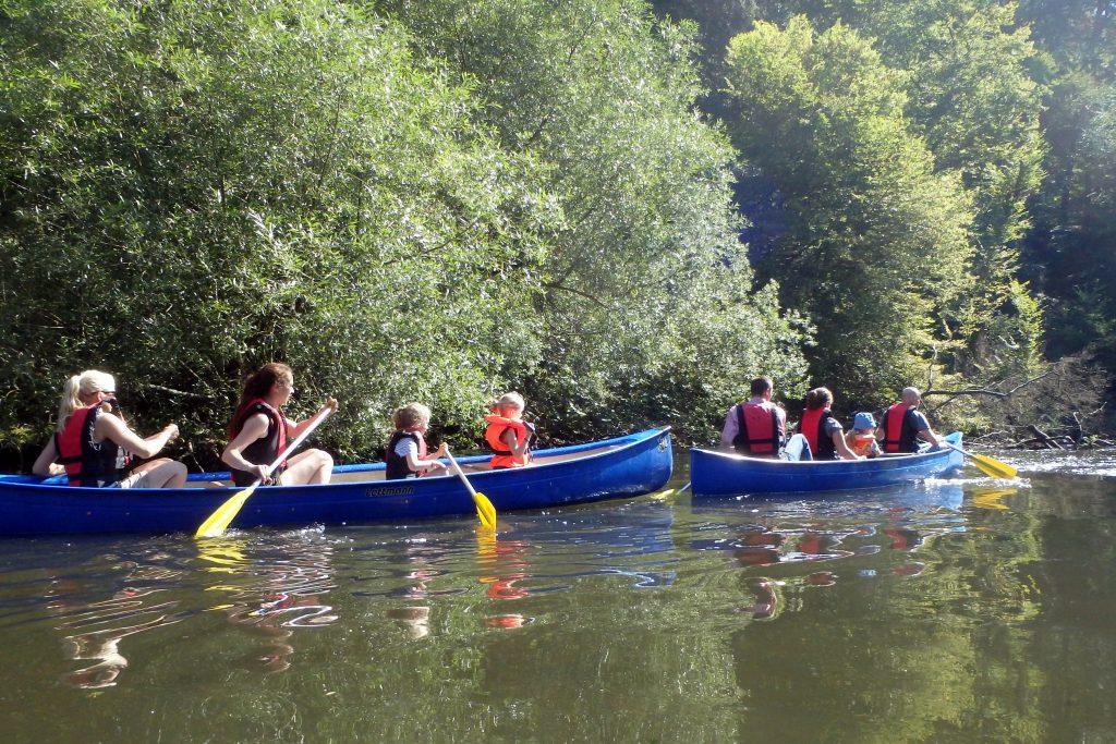 Kanu-Tour auf der Wupper