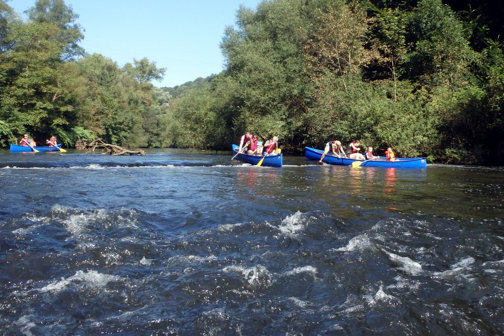 Kanu-Tour auf der Wupper